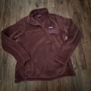 Patagonia® Women's Re-Tool Snap-T® Pullover Size Large. Burgundy